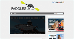 Desktop Screenshot of paddleguy.com